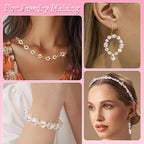 Zefy 2000+ Pcs Crystal Glass Beads - Image 4