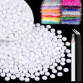 4000pcs 4mm Resin Rhinestones Bulk by BELLEBOOST
