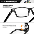 ANYLUV Blue Light Glasses Men Woman, Eye Strain Relief Eye Protection - Image 4