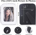 5x7 Picture Frame, Hand-Crafted Resin Picture Frame - Image 3