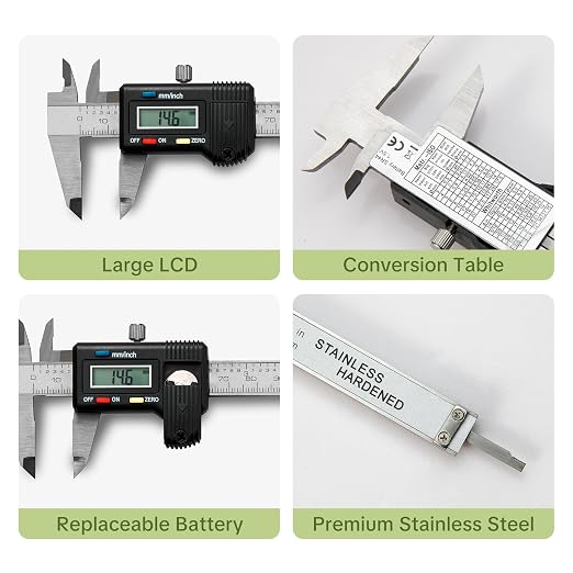 Digital Caliper 0-4" Measuring Tool - Image 8