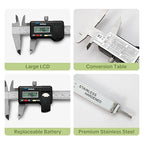 Digital Caliper 0-4" Measuring Tool - Image 8