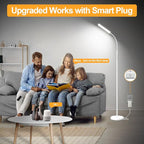 marctronic White Floor Lamp, 18W 1800LM Bright LED Floor Lamps - Image 6