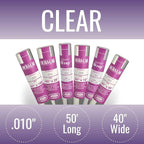 Grafix Dura-Lar 0.010" Film, Ultra Clear, Glossy 40" x50', Mylar/Acetate - Image 2