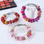 Aipridy Assortment European Large Hole Beads Spacer Beads Rhinestone Craft Beads - Image 5