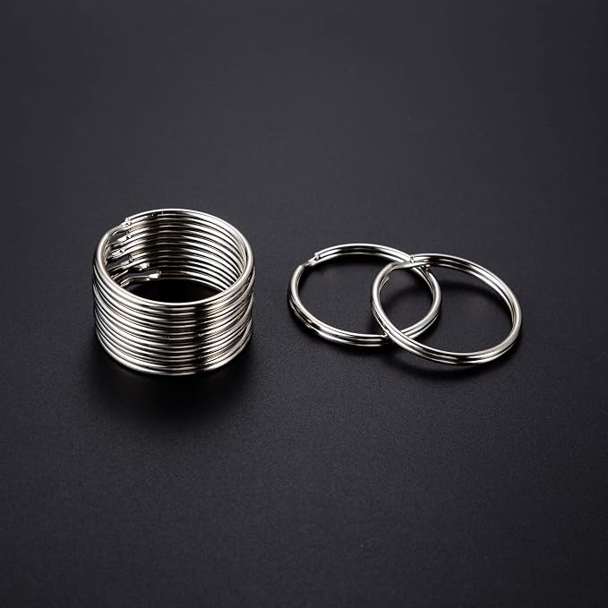 KINGFOREST 50-Pack Split Key Rings - Image 6