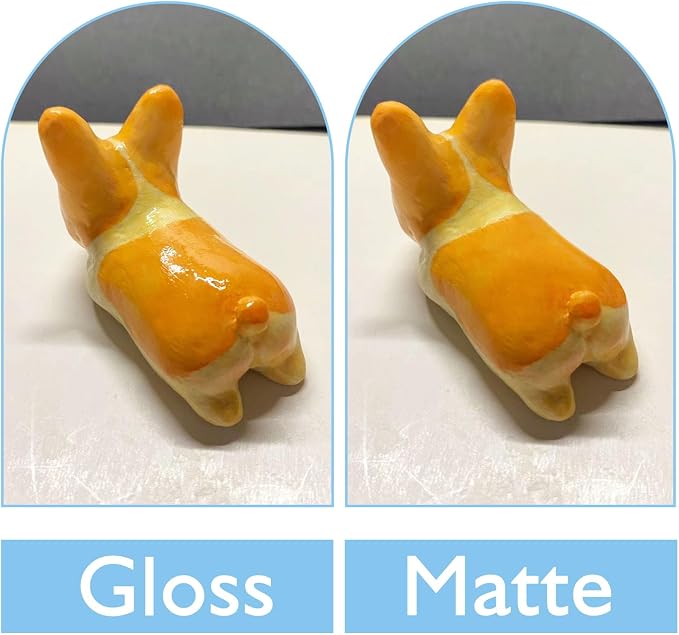 2 x 50ml Air Dry Clay Glaze, Clay Glaze Air Dry - Image 2
