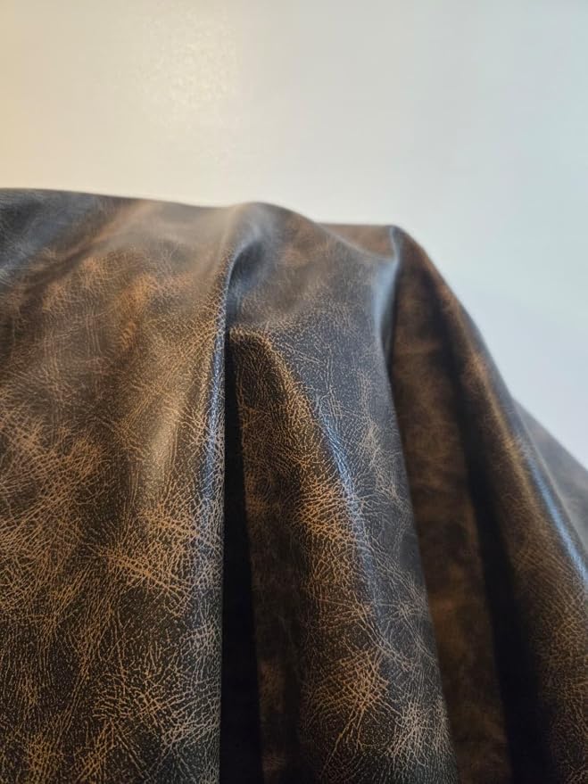 NAT Leathers, Calf Soft Faux Vegan Leather PU {Peta Approved Vegan}, 1 Yard Cut - Image 8