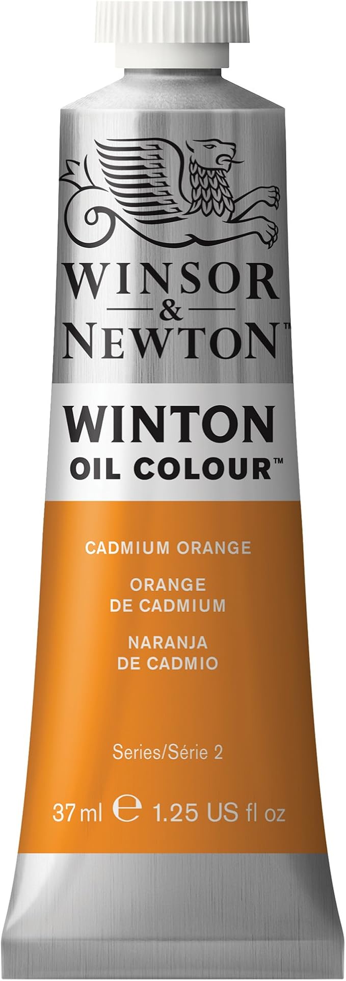 Winsor & Newton Winton Oil Color, 37ml Tube, Cadmium Orange by WinsorNewton