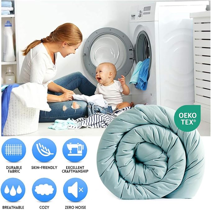 EASELAND Full Size Down Alternative Comforter - Image 2