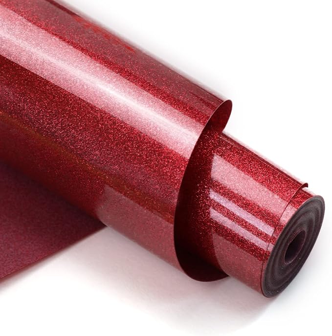 HTVRONT Glitter HTV, Easy-Weed for Craft Design by HTVRONT