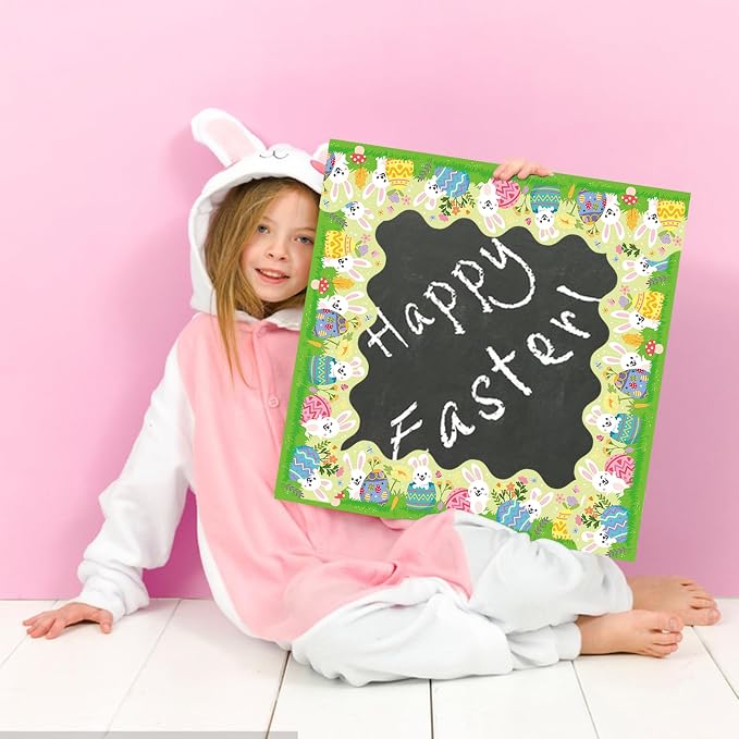 69 Feet Easter Bunny Egg Bulletin Board Borders - Image 5