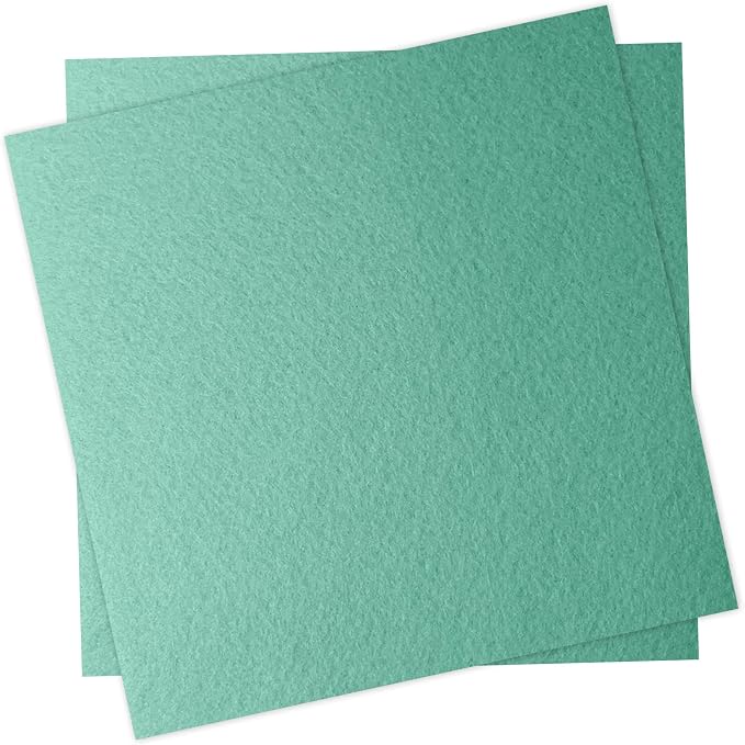 12" x 12" Felt Fabric Sheets for Crafts, 1mm Thick, Squares Felt Paper for by YHOLSDAS