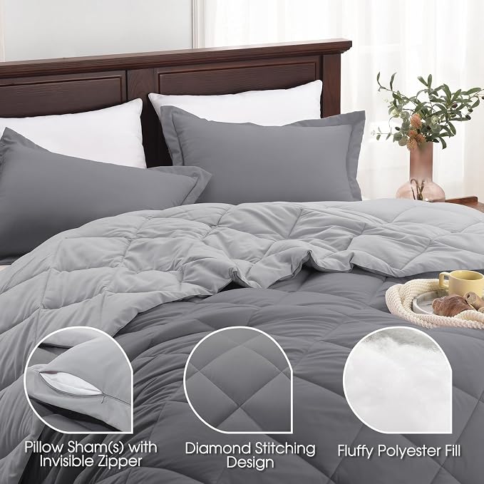 Basic Beyond King Size Comforter Set - Image 4