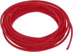 uxcell PET Expandable Sleeving 10ft 1/8" Red Cable Management Sleeve Cord by uxcell