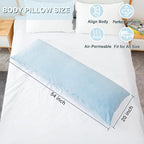 1 MIDDLE ONE Body Pillow, Memory Foam Body Pillows - Image 3