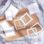 Diuhofart 60Pcs Large Scrapbook Embellishments Frame Lace Paper Cutout - Image 9