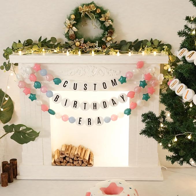 137 Pcs Friendship Bracelet Garland DIY Birthday Heopeis Friendship Banner Kit - Image 2