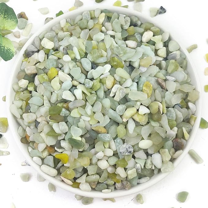 YISZM 10LB Succulent and Cactus Pebbles, 1/5 Inch Jade Natural Decorative by YISZM-ForYourNaturalLife