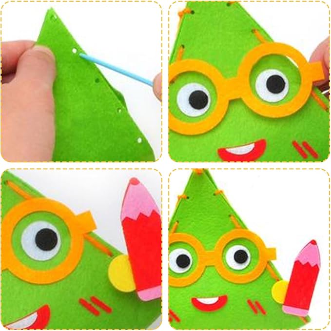10Pcs Felt Sheets Fabric, 1mm | Polyester, - Image 2