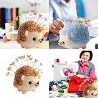 CICILIAYA Hedgehog Shape Pin Cushion, Cute Pincushions Sewing Kit Lovely Needle - Image 4