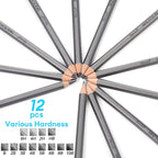 Dyvicl Professional Drawing Sketching Pencil Set - Image 2