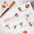 Imeepa 60Pcs Mushroom Stickers Transparent Scrapbooking Stickers | Waterproof - Image 6