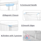 Acrylic Display Case for Collectibles, 4 Layer Adjustable Clear Figure Display - Image 3