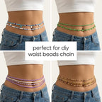4mm Glass Seed Beads Waist Beads - Image 3