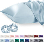 2 Pack Satin Pillowcase for Hair and Skin, Soft as Silk Pillowcases for Hair by Vielit