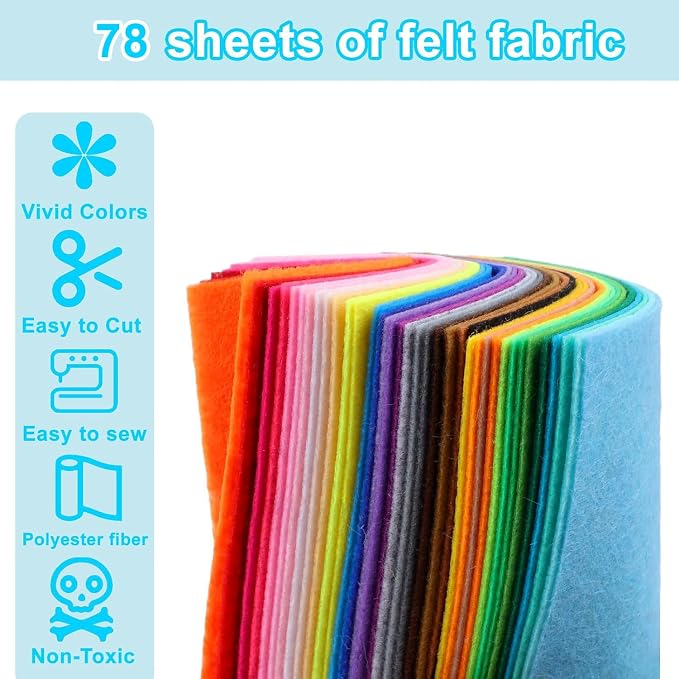 Phinus Felt, Colourful of Felt Fabric Can Be Used - Image 4