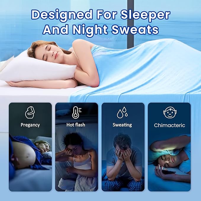 Topcee Cooling Blanket King Size- 90"x108" Summer Cooling Throw Blanket - Image 4