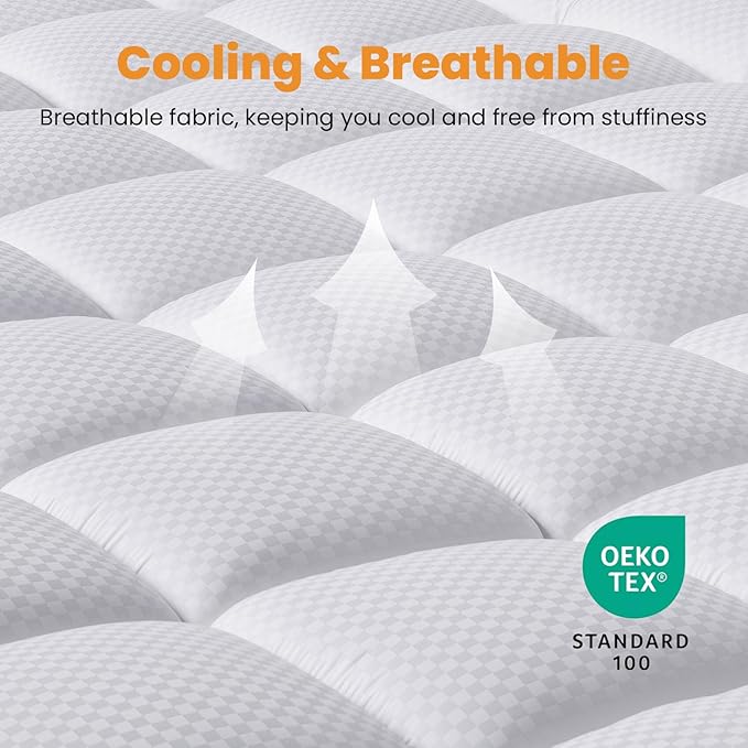 MATBEBY Full Size Mattress Pad - Image 2