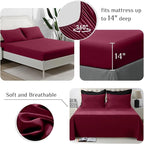 JOLLYVOGUE Twin XL Comforter Set, Ultra-Soft Bed in a Bag Twin XL Size 5 Pieces - Image 4
