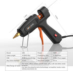 IZIO Hot Glue Gun with 21 Glue Sticks7/16") &Storage Pouch - 100W Fast Heating - Image 9