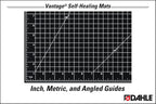 Dahle Vantage 10793 Double-Sided Premium Self-Healing Cutting Mat, 1/2" Grid - Image 8