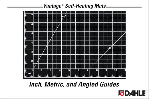 Dahle Vantage 10674 Premium Self-Healing Cutting Mat, 1/2" Grid, 5 Layers - Image 7