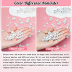 2000PCS Pearls for Crafting, Candles Centerpiece, DIY Crafts, Jewelry Making - Image 8