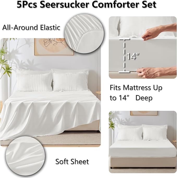 CozyLux Twin Comforter Set - Image 5