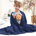 Weighted Blanket Kids 3lbs, Cooling Heavy Throw Blanket by BETU