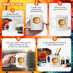 Artme 20 Colors Stained Glass Paint Set - Image 5