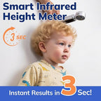 Portable Height Measurement for Kids & Adults | 3-Second Infrared Digital - Image 2