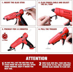 Arrow Full Size Dual Temp Glue Gun Kit - Image 7