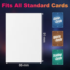 200 Pack Card Sleeves, Matte Dual Trading Card Sleeves - Image 6