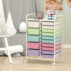 BECOMFORT 15-Drawer Rolling Cart - Image 8