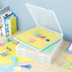 Denkee 12 x 12 Paper Storage, 6 Pack Scrapbook Paper Organizer Storage - Image 3