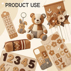 10-Sheet Felt Fabric Sheets - Image 5