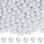 160PCS 16mm Pearls for Crafting, Artificial Pearl Beads for Vase Filler by Unknown