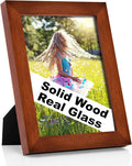 RPJC 6x8 inch Picture Frame Made of Solid Wood and High Definition Glass by RPJC