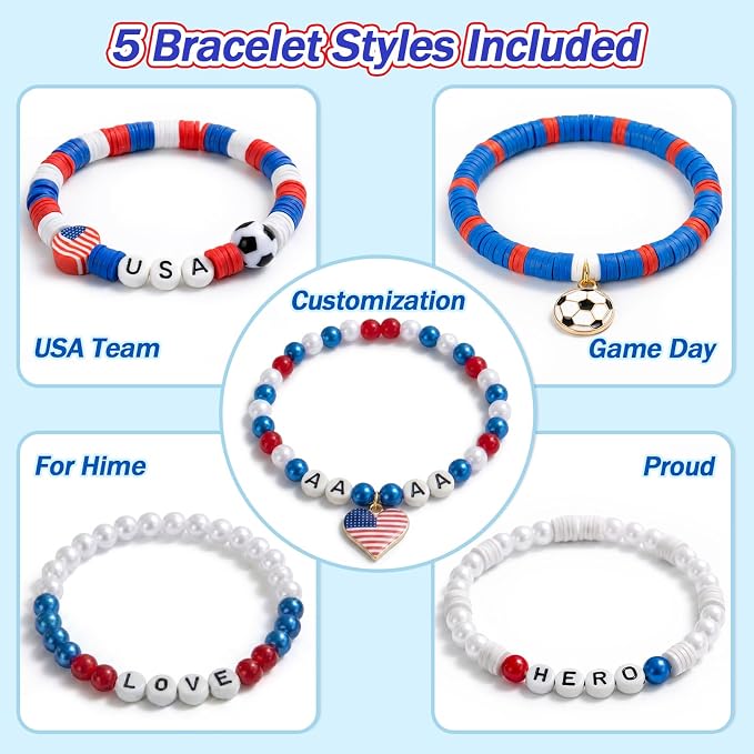 Goldwise Soccer Bracelet Making Kit - Image 6
